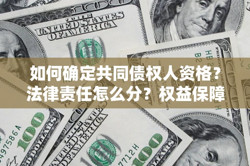 北京如何确定共同债权人资格？法律责任怎么分？权益保障技巧揭秘！