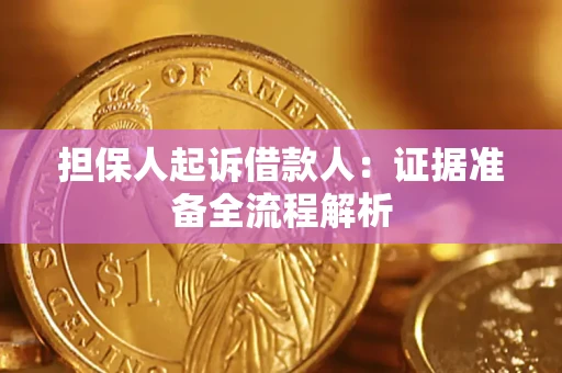 北京担保人起诉借款人：证据准备全流程解析
