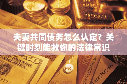 北京夫妻共同债务怎么认定？关键时刻能救你的法律常识