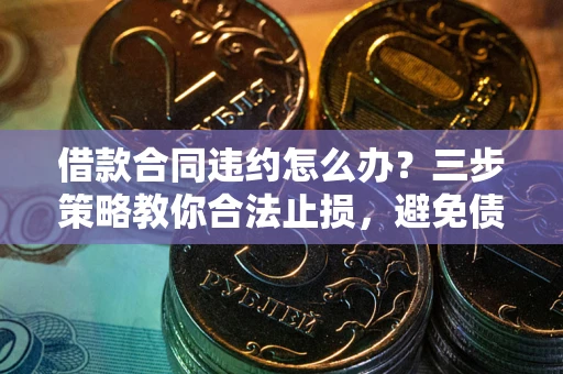 北京借款合同违约怎么办？三步策略教你合法止损，避免债务危机升级