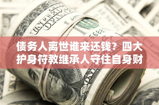 北京债务人离世谁来还钱？四大护身符教继承人守住自身财产